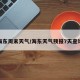 海东周末天气/海东天气预报7天查询
