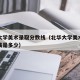 北华大学美术录取分数线（北华大学美术录取分数线是多少）